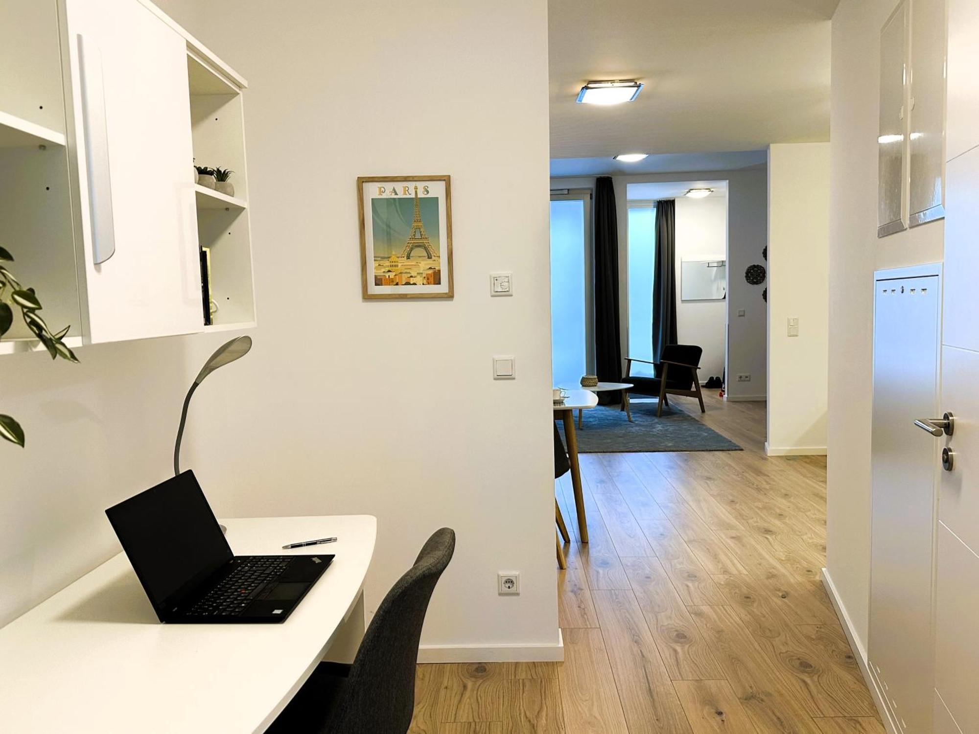 Bohnapartments - Nordkap-Suiten - Gratis Parkplatz - Moderner Neubau - Erdgeschoss - Fussbodenheizung Erfurt Room photo