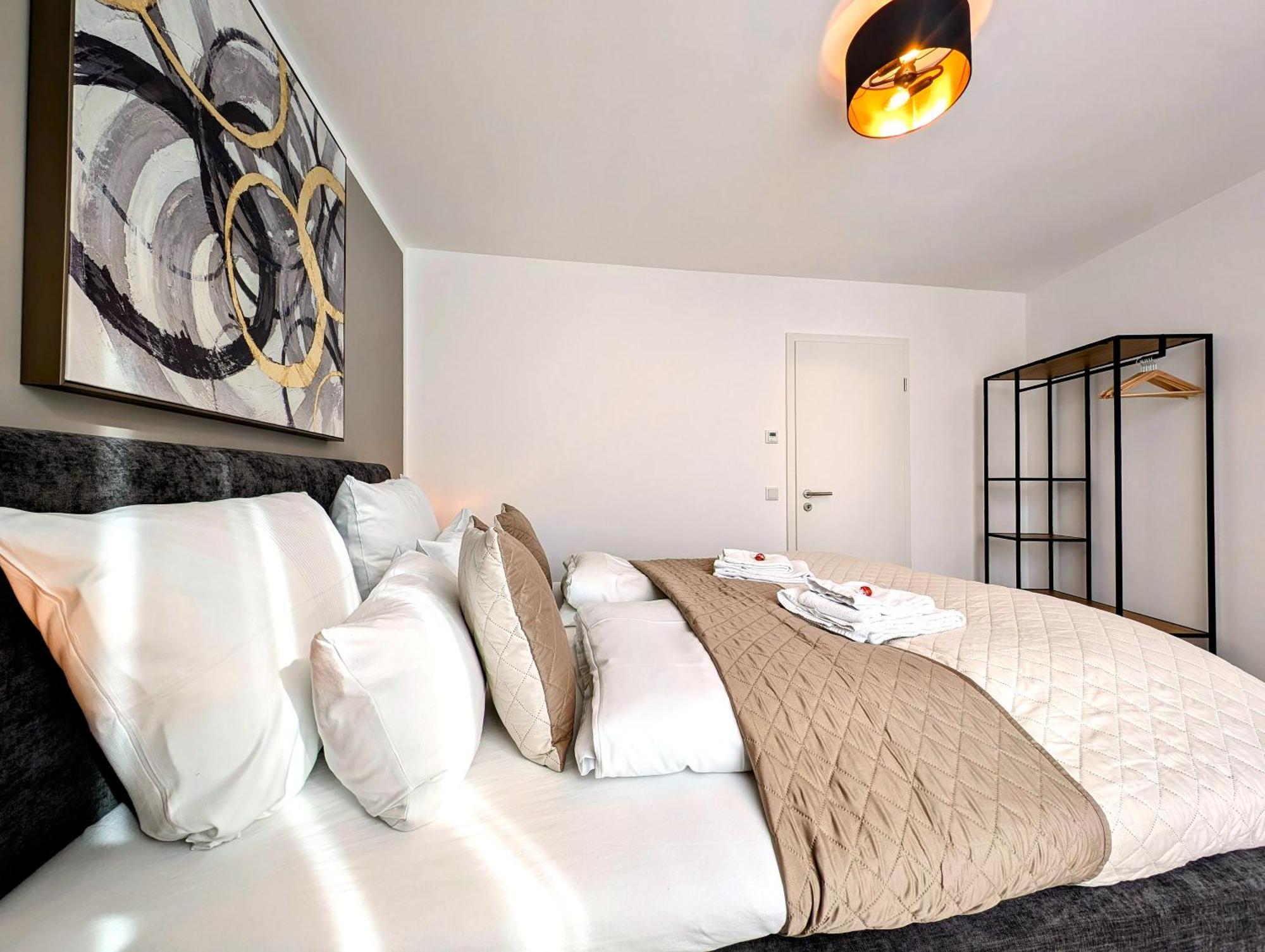 Bohnapartments - Nordkap-Suiten - Gratis Parkplatz - Moderner Neubau - Erdgeschoss - Fussbodenheizung Erfurt Room photo